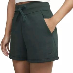 Nike pro green sweat shorts